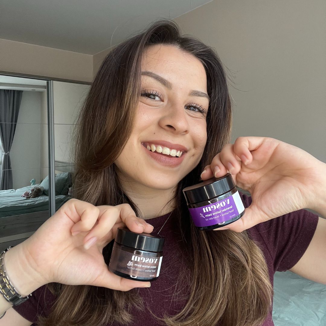 Крем за Лице с Телешка Лой и Какао