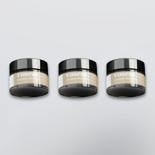 VOSEM Trio Без Аромат (Baby Balm) - 3 броя крем с телешка лой без аромат