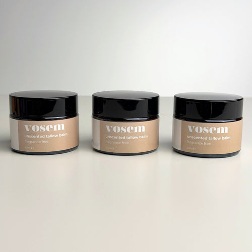 VOSEM Trio Без Аромат (Baby Balm) - 3 броя крем с телешка лой без аромат