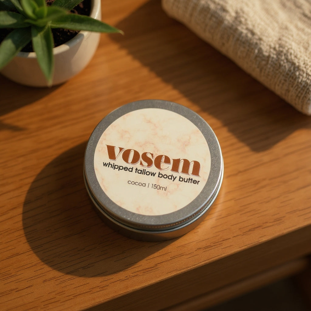 Масло за Тяло с Телешка Лой и Какао (Body Butter)